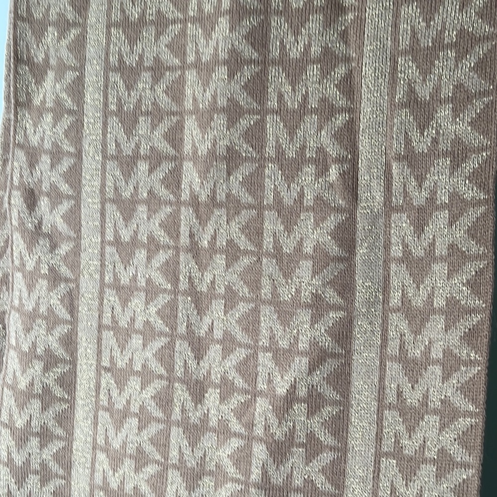Michael Kors gold scarf
